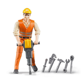 Jucarie figurina constructor, cu accesorii